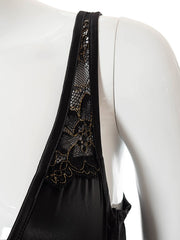 Load image into Gallery viewer, Satin Lace Dress