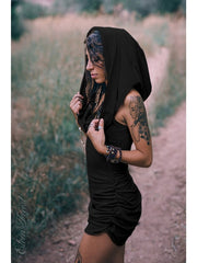 Load image into Gallery viewer, Hoodie Mini Dress