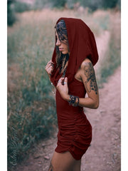 Load image into Gallery viewer, Hoodie Mini Dress