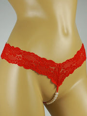 Load image into Gallery viewer, Thong With Beads