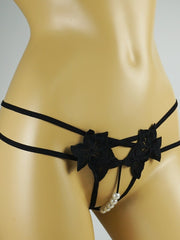 Load image into Gallery viewer, Floral Beads Underwear