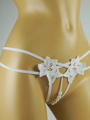 Load image into Gallery viewer, Floral Beads Underwear