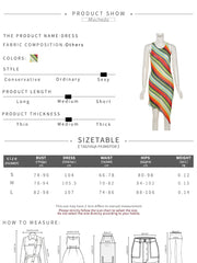 Load image into Gallery viewer, Diagonal Stripes Summer Dress