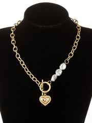 Load image into Gallery viewer, Irregular Pearl Chains Necklace