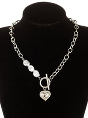Load image into Gallery viewer, Irregular Pearl Chains Necklace