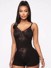 Load image into Gallery viewer, V-Neck Top and Shorts Set