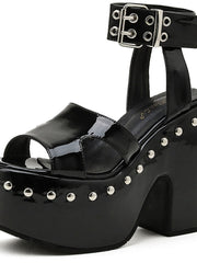 Load image into Gallery viewer, Chunky Heel Shoes