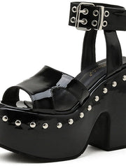 Load image into Gallery viewer, Chunky Heel Shoes