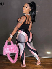 Load image into Gallery viewer, Patchwork Legging