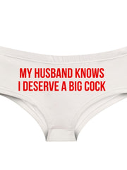 Load image into Gallery viewer, Naughty Print Underwear