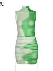 Load image into Gallery viewer, See-Through Dress