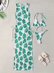 Load image into Gallery viewer, Sheer Dress With Bikini
