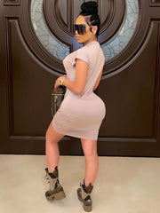 Load image into Gallery viewer, Deep V-Neck Dress