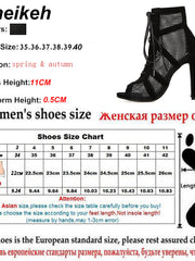 Load image into Gallery viewer, Mesh High Heel