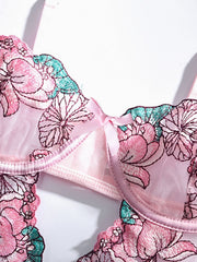 Load image into Gallery viewer, Floral Lace Bodysuit