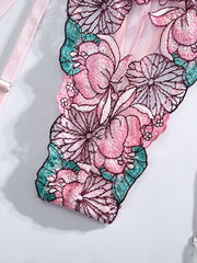 Load image into Gallery viewer, Floral Lace Bodysuit
