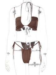 Load image into Gallery viewer, Brown Bikini