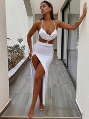 Load image into Gallery viewer, Side Split Dress