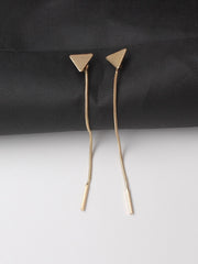 Load image into Gallery viewer, Triangle Dangle Earrings