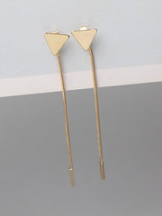 Load image into Gallery viewer, Triangle Dangle Earrings