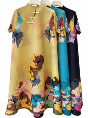 Load image into Gallery viewer, Vintage Floral Print Dress