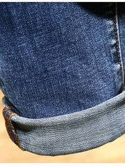 Load image into Gallery viewer, Embroidery Denim Jeans