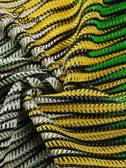 Load image into Gallery viewer, Sheer Striped Dress