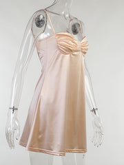 Load image into Gallery viewer, Elegant Satin Dress