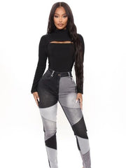 Load image into Gallery viewer, Patchwork Jeans