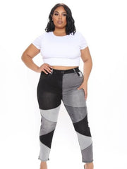 Load image into Gallery viewer, Patchwork Jeans