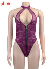 Load image into Gallery viewer, Zipper Bodysuit