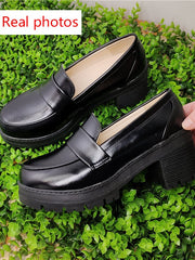 Load image into Gallery viewer, Chunky Heel Loafers