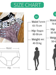 Load image into Gallery viewer, PINK Print Letter Underwear