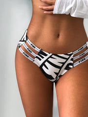 Load image into Gallery viewer, PINK Print Letter Underwear