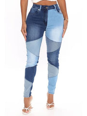 Load image into Gallery viewer, Patchwork Jeans