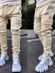 Load image into Gallery viewer, Multi-Pocket Cargo Pants