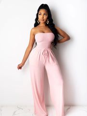 Load image into Gallery viewer, Tube Top Jumpsuit