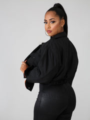 Load image into Gallery viewer, Cuffed Sleeve Jacket