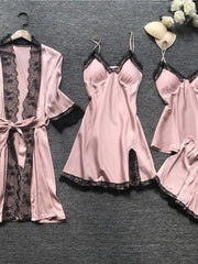 Load image into Gallery viewer, Satin Pajama Set