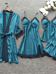 Load image into Gallery viewer, Satin Pajama Set