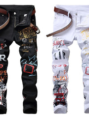 Load image into Gallery viewer, Graffiti Jeans