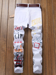Load image into Gallery viewer, Graffiti Jeans