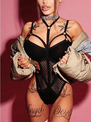 Load image into Gallery viewer, Mesh Bodysuit