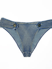 Load image into Gallery viewer, Two-Piece Jeans Set