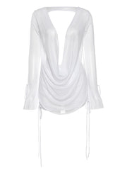 Load image into Gallery viewer, Sheer Top & Skirt