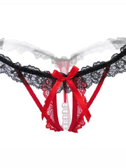 Load image into Gallery viewer, Crotchless Beaded Panties