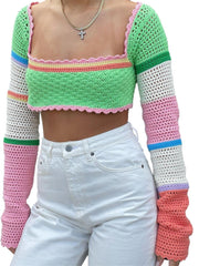 Load image into Gallery viewer, Knitted Crop Top