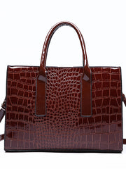 Load image into Gallery viewer, Crocodile Pattern Shoulder Bag