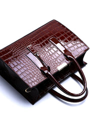 Load image into Gallery viewer, Crocodile Pattern Shoulder Bag