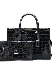 Load image into Gallery viewer, Crocodile Pattern Shoulder Bag